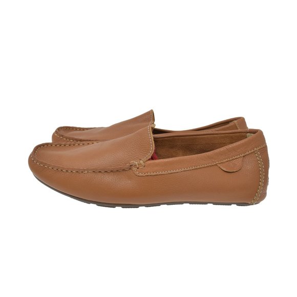Sperry Top Sider Sz 12M Brown Leather Stitch Moc T main image 4